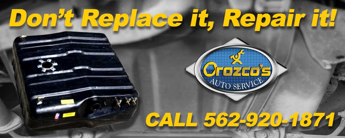 Santa Ana plastic gas tank repair